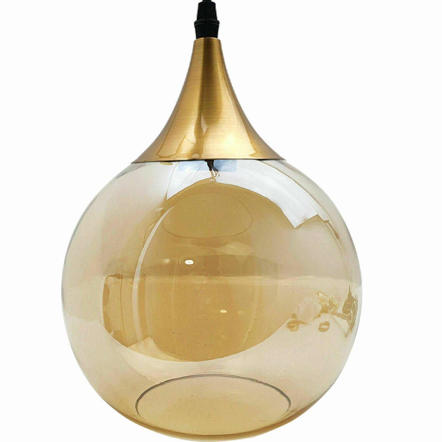 Globe Smoked Glass Pendant Light Shade~2593