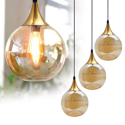 Globe Smoked Glass Pendant Light Shade~2593