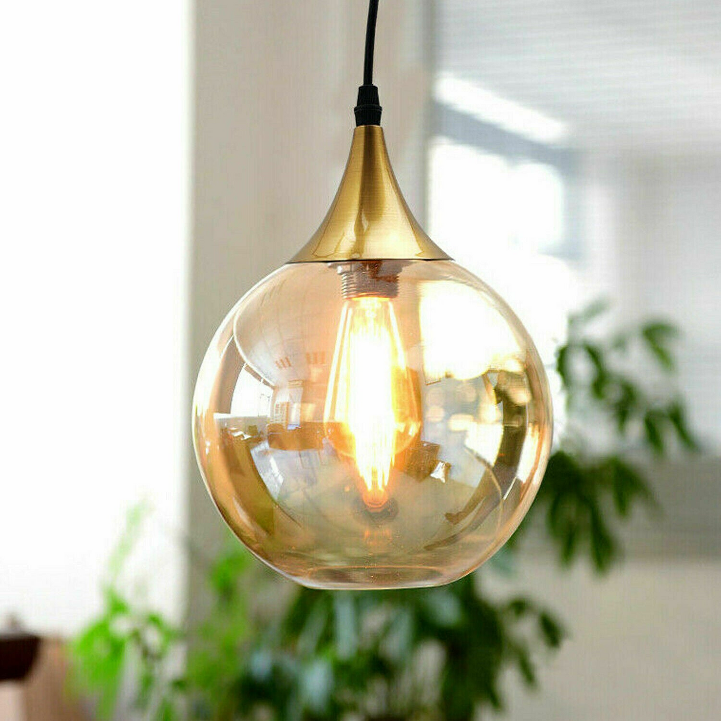 Globe Smoked Glass Pendant Light Shade~2593