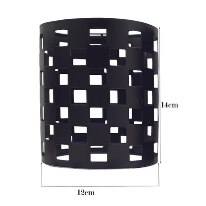 Industrial Black Cage Wall light~2568