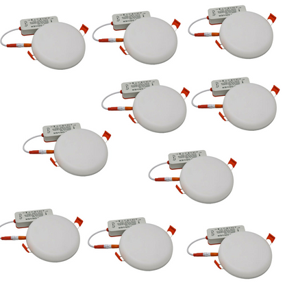 Ultra Thin LED 18 W 6000 K LED Panel Recessed Round Ceiling Spotlight Down Light~2528