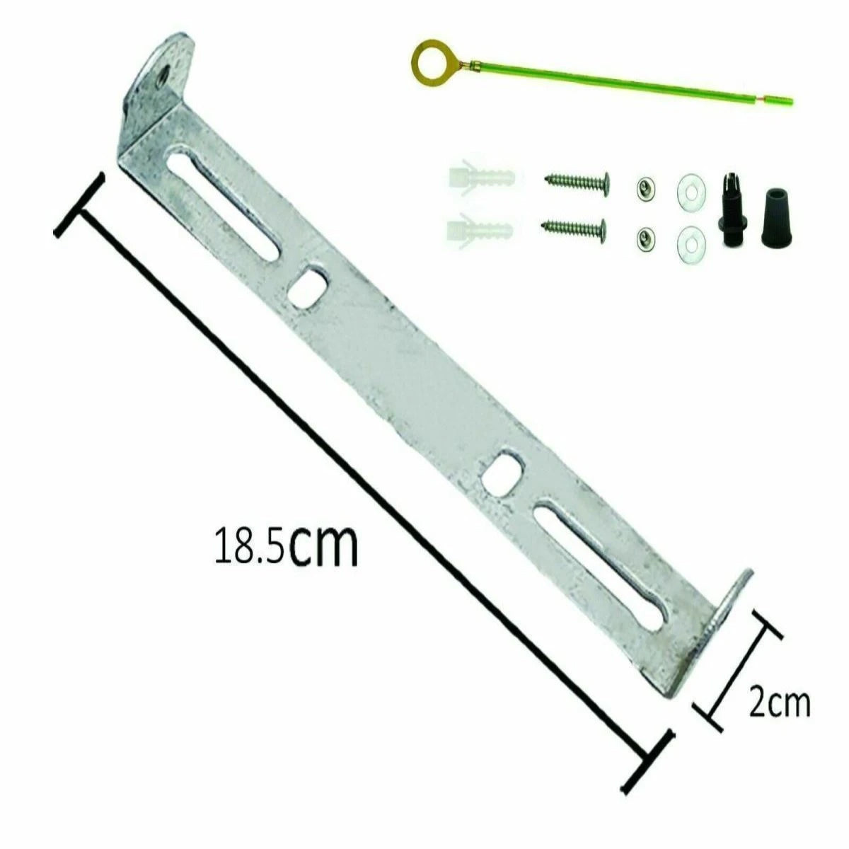 185mm Ceiling Rose Strap Side fitting Bracket~2402