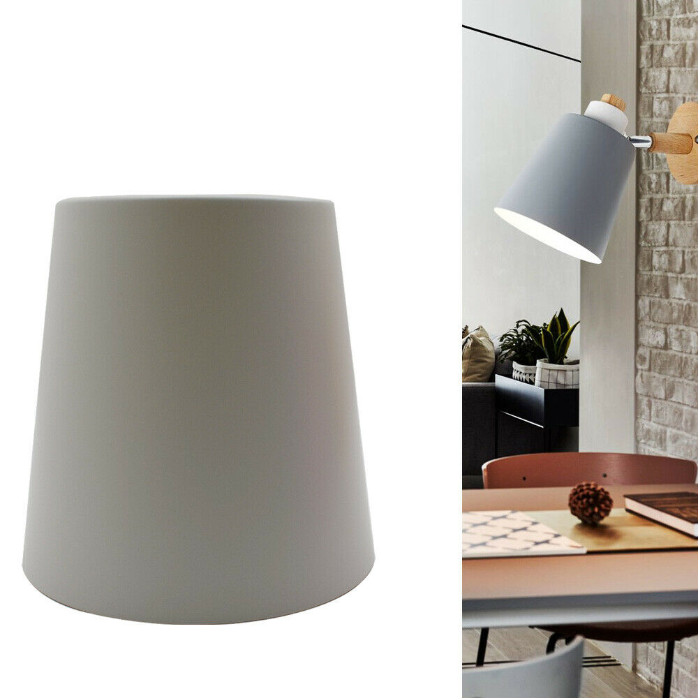 Modern Ash Colour Metal Easy Fit Lampshade~2244