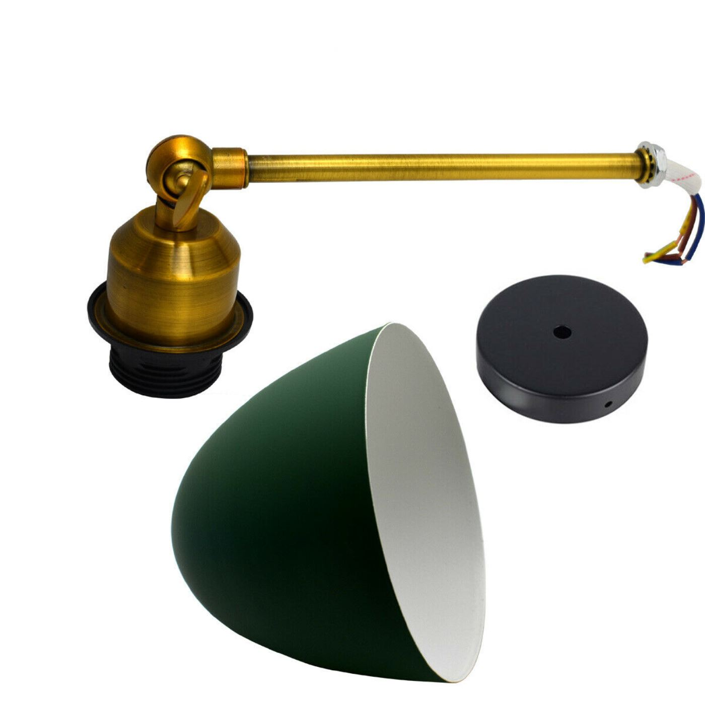 Modern green colour creative personality Metal Wall Light Lamp Shades~2215
