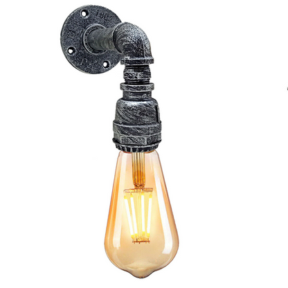 Wall Lights Vintage Modern Industrial Rustic Steampunk Metal Waterpipe UK~2170
