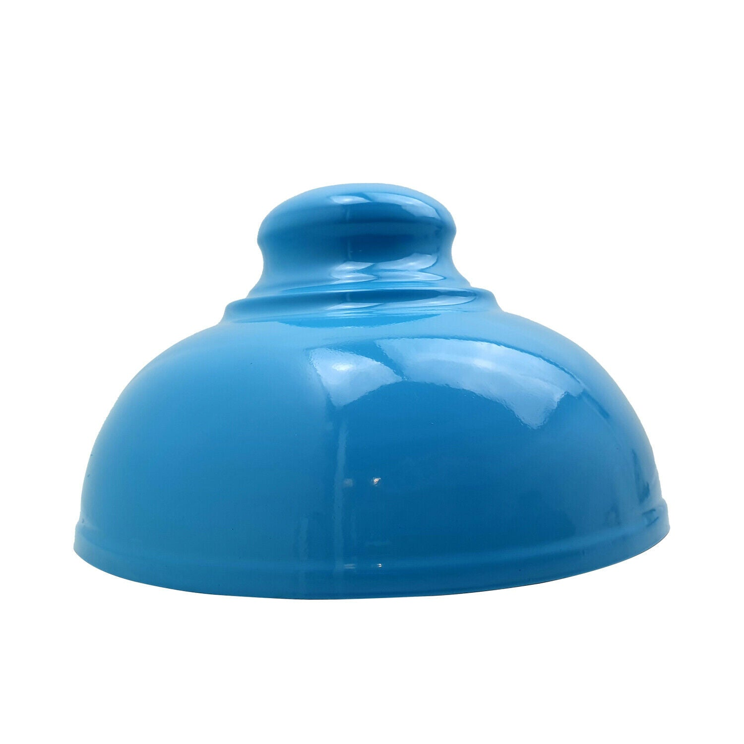 Modern Metal Easy Fit Pendant Light Blue Lampshade ~2085