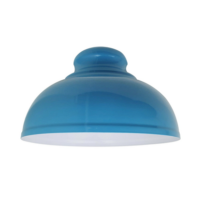Modern Metal Easy Fit Pendant Light Blue Lampshade ~2085
