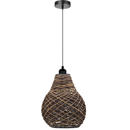 Woven Pendant lamp Adjustable Height Creative Design Hanging lamp Chandelier Pendant~1964