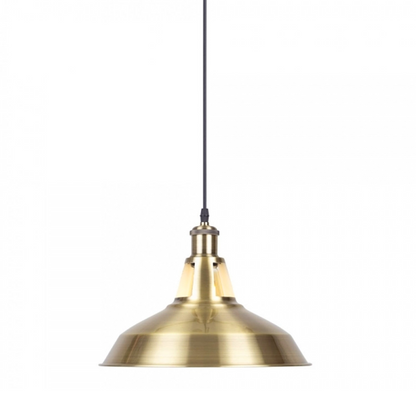 Yellow Brass Industrial Metal Ceiling Pendant Light Shade Hanging Lights~1570