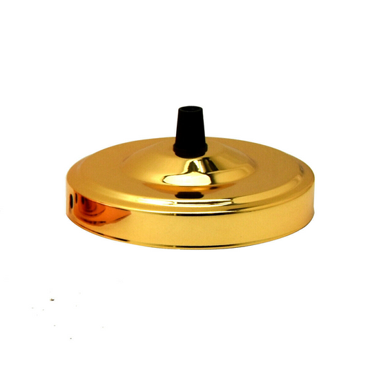 Metal Ceiling Roses French Gold 108mm Diameter ~1469