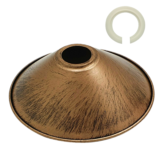 Modern Ceiling Pendant Light Shades Brushed Copper Colour Lamp Shades Easy Fit~1105