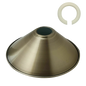 Modern Metal Green Brass Easy Fit Cone Shape Lampshade~1101