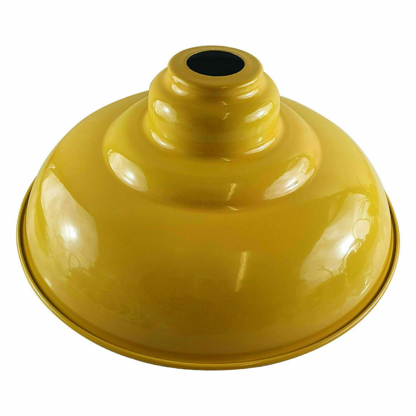 Yellow Colour Gloss Modern Metal Indoor Home Light Lampshade ~1091