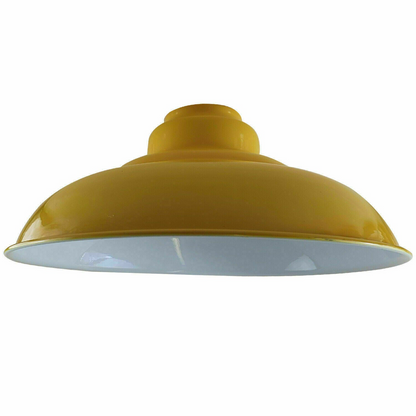 Yellow Colour Gloss Modern Metal Indoor Home Light Lampshade ~1091