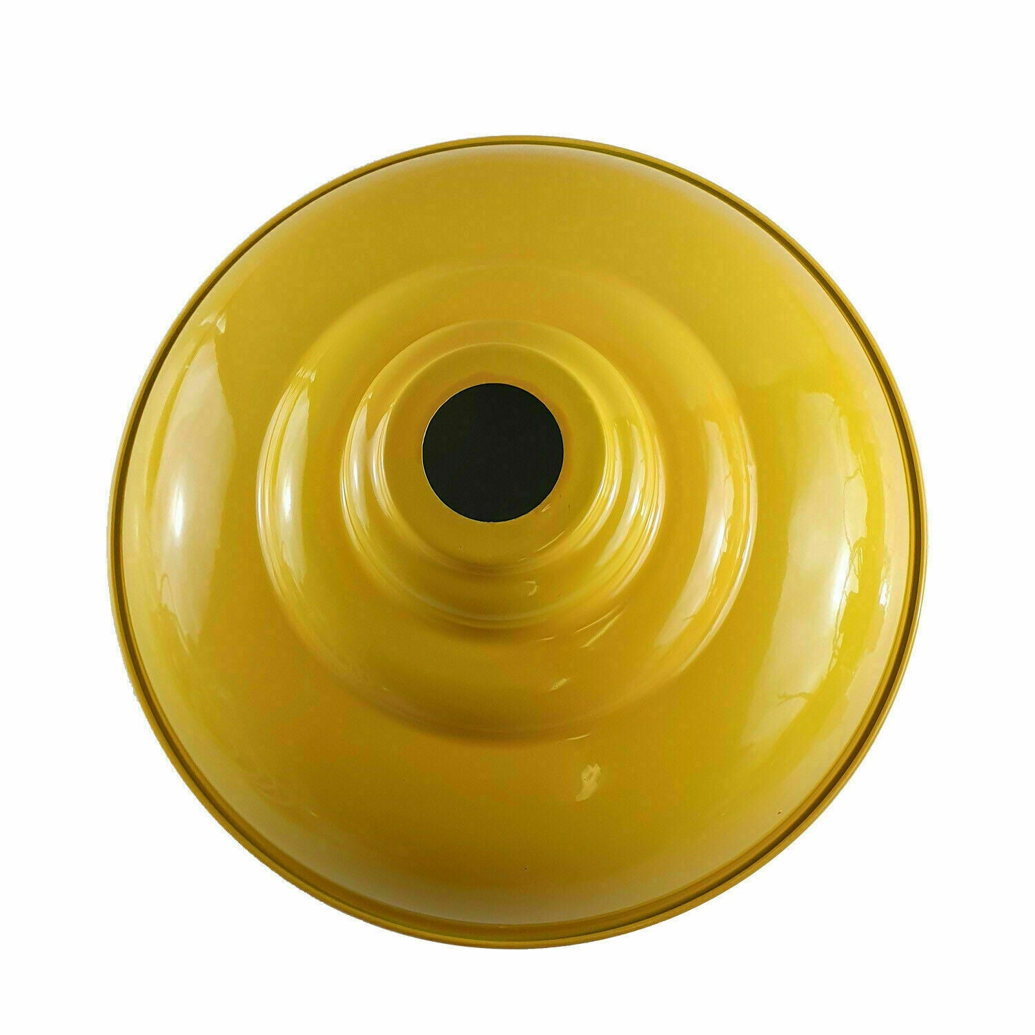 Yellow Colour Gloss Modern Metal Indoor Home Light Lampshade ~1091
