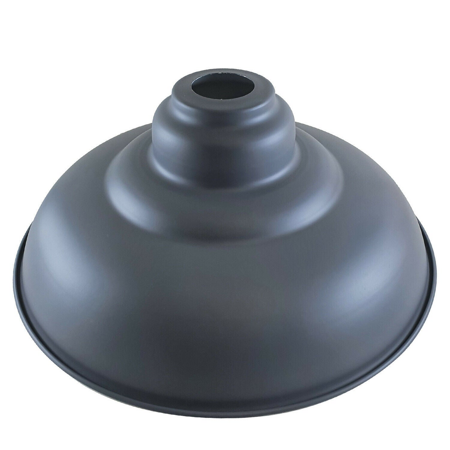 Grey Colour Gloss Modern Metal Indoor Home Light Lampshade~1086