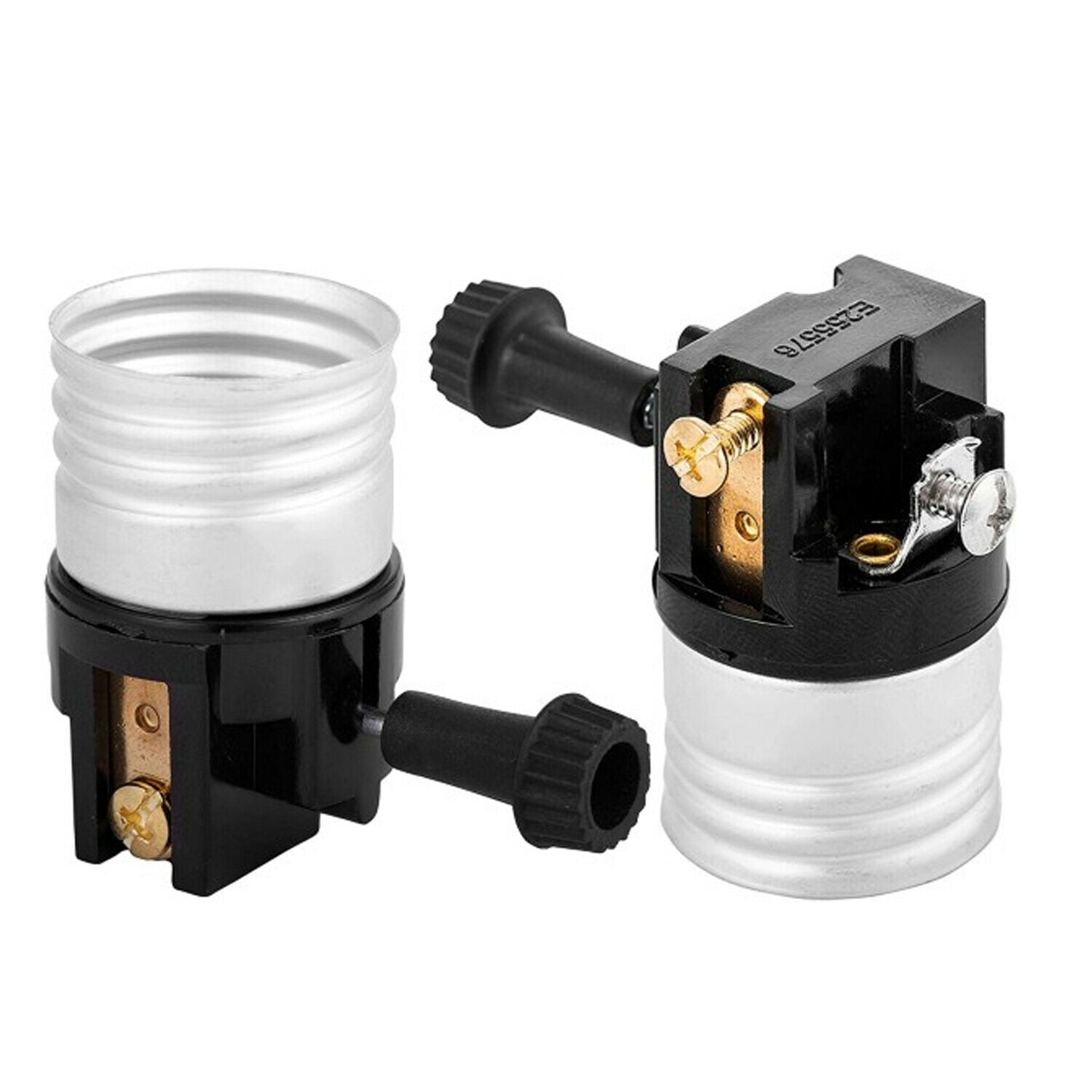 3 Way Socket Replacement for lamp Removeable Turn Knob~1057