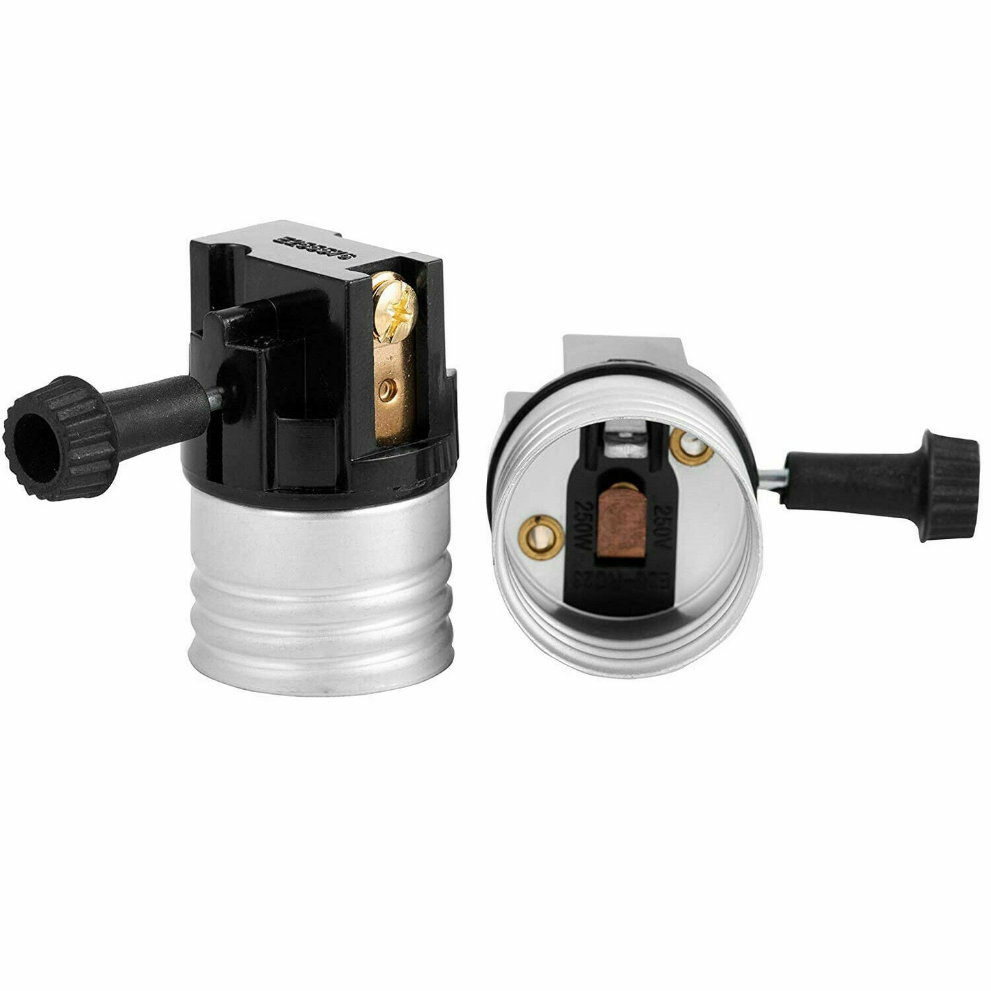 3 Way Socket Replacement for lamp Removeable Turn Knob~1057
