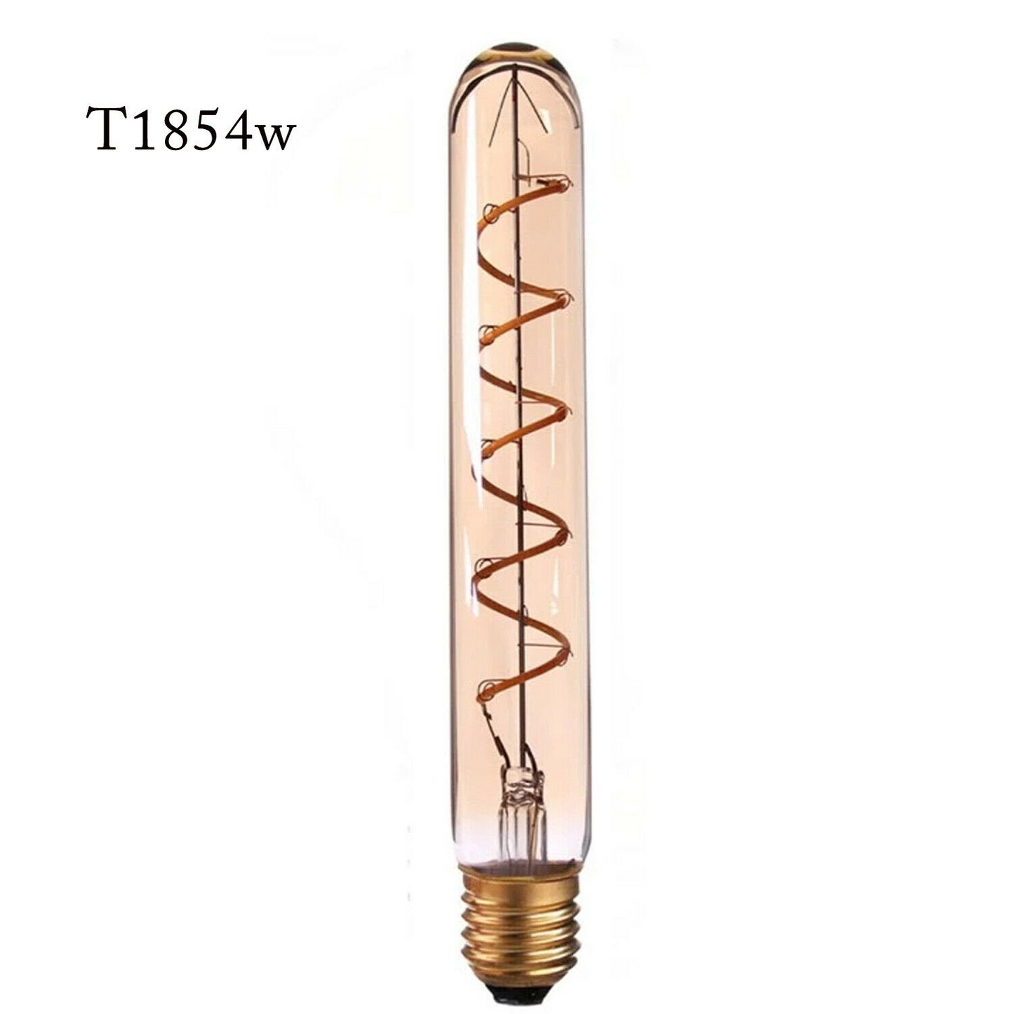 3 Pack LED E27 T185 4W Filament Glass Retro Warm White~1015