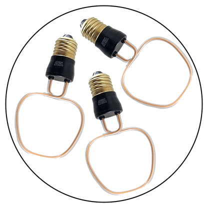 3 Pack 4W Retro LED Soft Filament E27 Decorative Industrial Light~1010