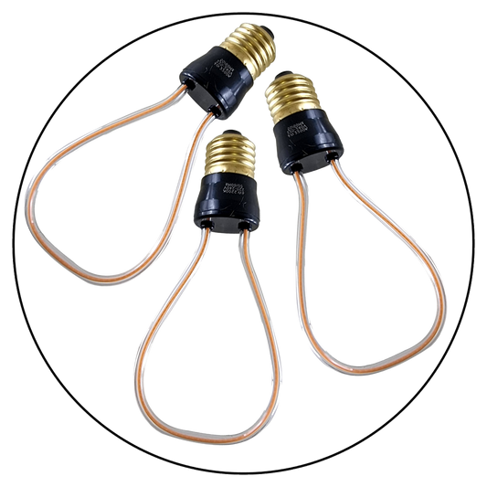 3 Pack 4W Vintage LED Soft Filament E27 Decorative Industrial Light~1009