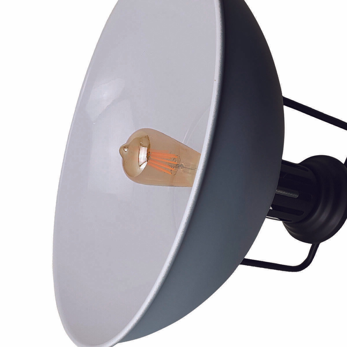 Industrial Grey Ceiling Light Shades for Hallways~3412