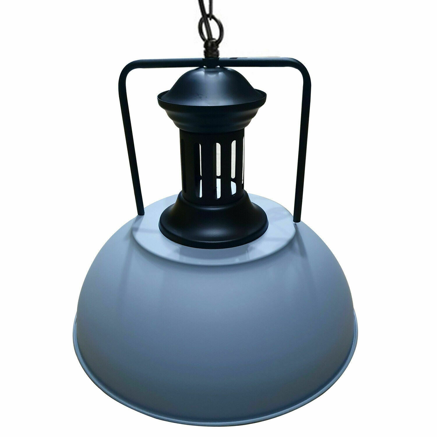 Industrial Grey Ceiling Light Shades for Hallways~3412