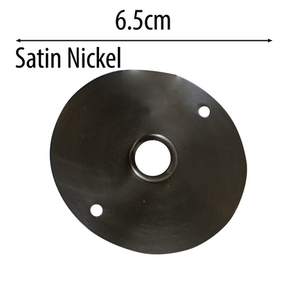 6.5cm Satin Nickel Color Front Fitting Ceiling Plate~3426