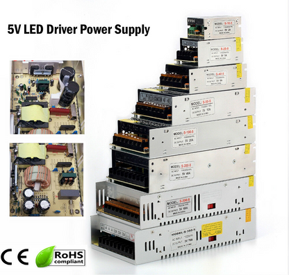 DC5V LED Driver Power Supply Transformer 240V IP20 for LED Strip,MR16 Led Transformer~3605